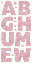 Load image into Gallery viewer, ALPHABET LETTERS (60CM) - PINK SPARKLE
