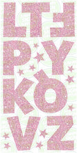 Load image into Gallery viewer, ALPHABET LETTERS (60CM) - PINK SPARKLE
