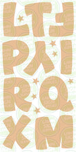 Load image into Gallery viewer, COMIC LETTERS  (60CM) - BEIGE
