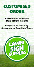 Load image into Gallery viewer, CUSTOMISED LAWN SIGNS
