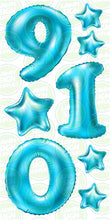 Load image into Gallery viewer, NUMBERS - BLUE FOIL BALLOONS (JUMBO)
