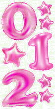 Load image into Gallery viewer, NUMBERS - CANDY PINK FOIL BALLOONS (JUMBO)
