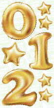 Load image into Gallery viewer, NUMBERS - GOLD FOIL BALLOONS (JUMBO)
