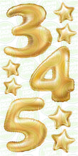 Load image into Gallery viewer, NUMBERS - LIGHT GOLD FOIL BALLOONS (JUMBO)
