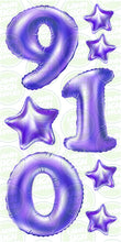 Load image into Gallery viewer, NUMBERS - PURPLE FOIL BALLOONS (JUMBO)
