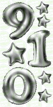 Load image into Gallery viewer, NUMBERS - SILVER FOIL BALLOONS (JUMBO)
