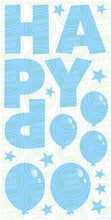 Load image into Gallery viewer, HAPPY BIRTHDAY LETTERS (60CM) - POWDER BLUE
