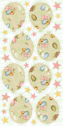 NATURE BUNNIES PATTERNED BALLOONS