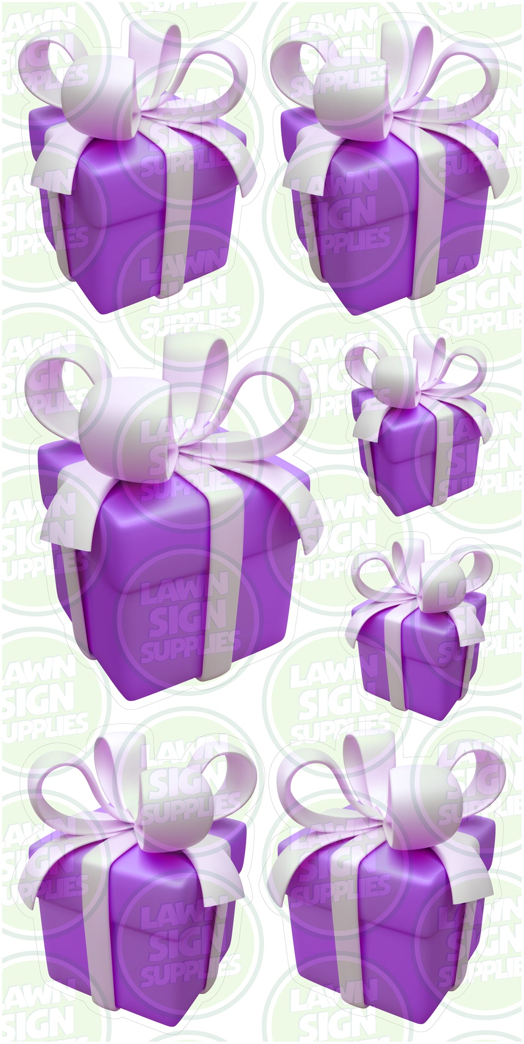 PURPLE GIFT BOXES