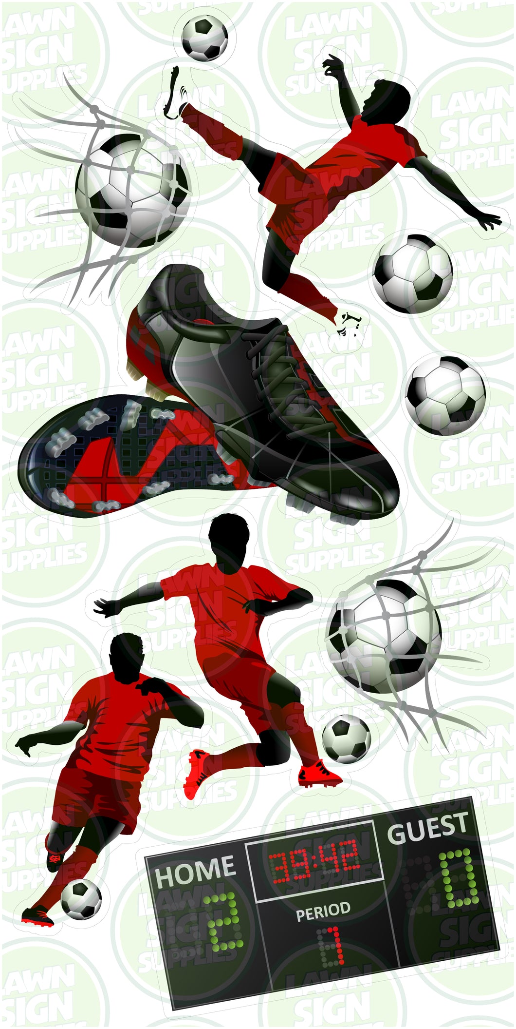SOCCER SILHOUETTES