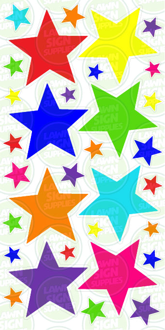 STARS - MULTI COLOUR COMBO